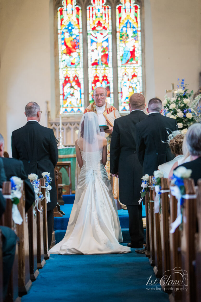 All Saints Church Rushton wedding photographer