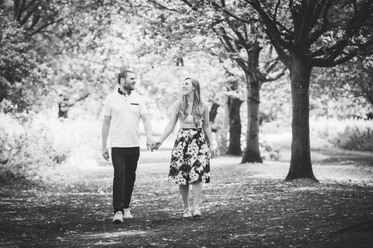 Sam and Scott – Pre Wedding Engagement Shoot – Delepre Abbey