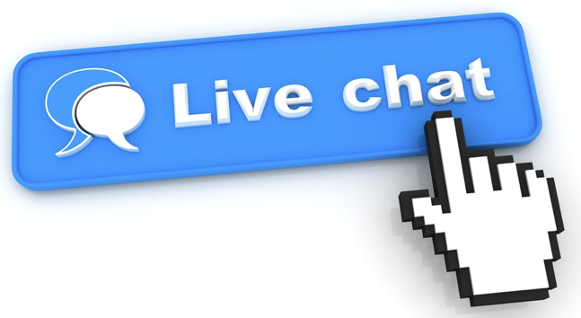 New live chat added to this website.