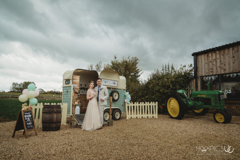 Styled wedding video shoot at Long Furlong Farm Barn wedding venue