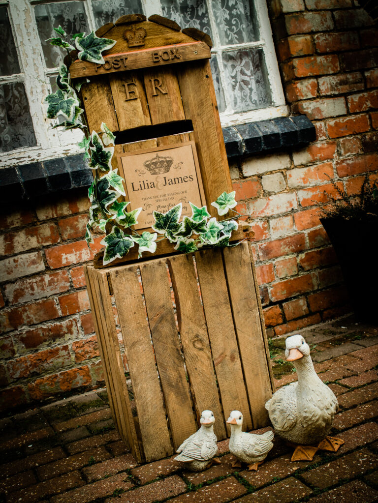 Our NEW rustic postbox is now available to hire