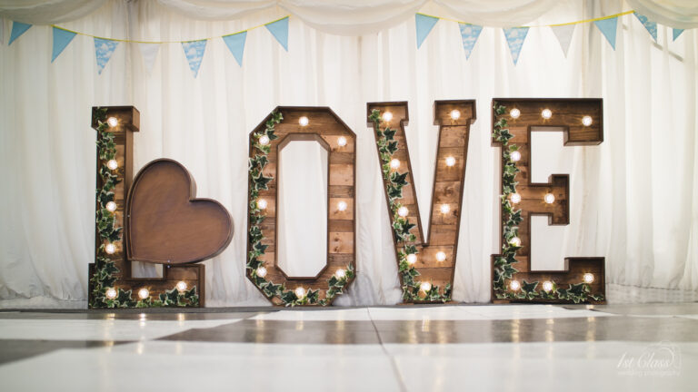 Rustic Love Letter Hire at Grendon Lakes Northamptonshire
